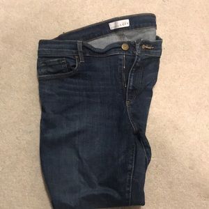 Loft cropped jeans